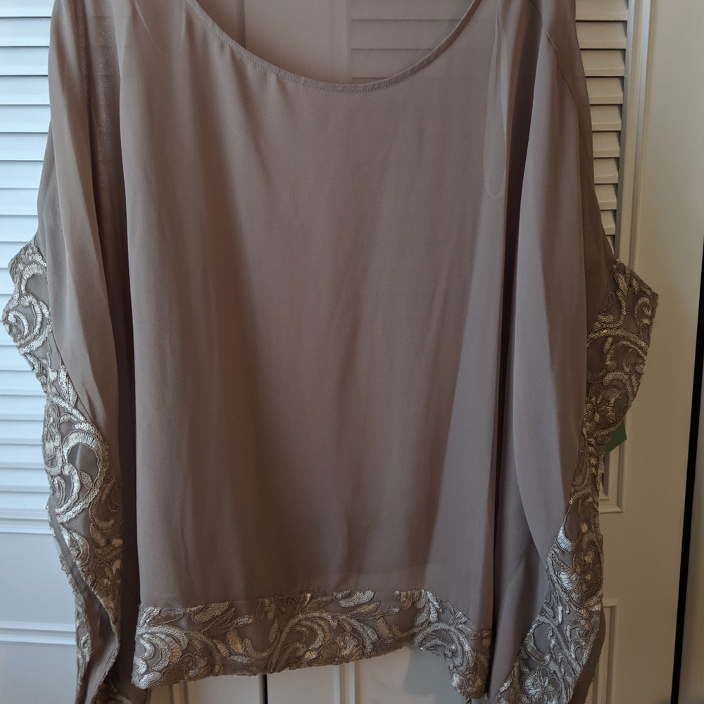 Embroidered cape/ Jacket/ Shawl/ Poncho/Tunic 20w